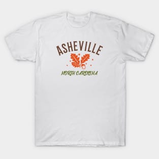 Asheville, North Carolina Fall T-Shirt